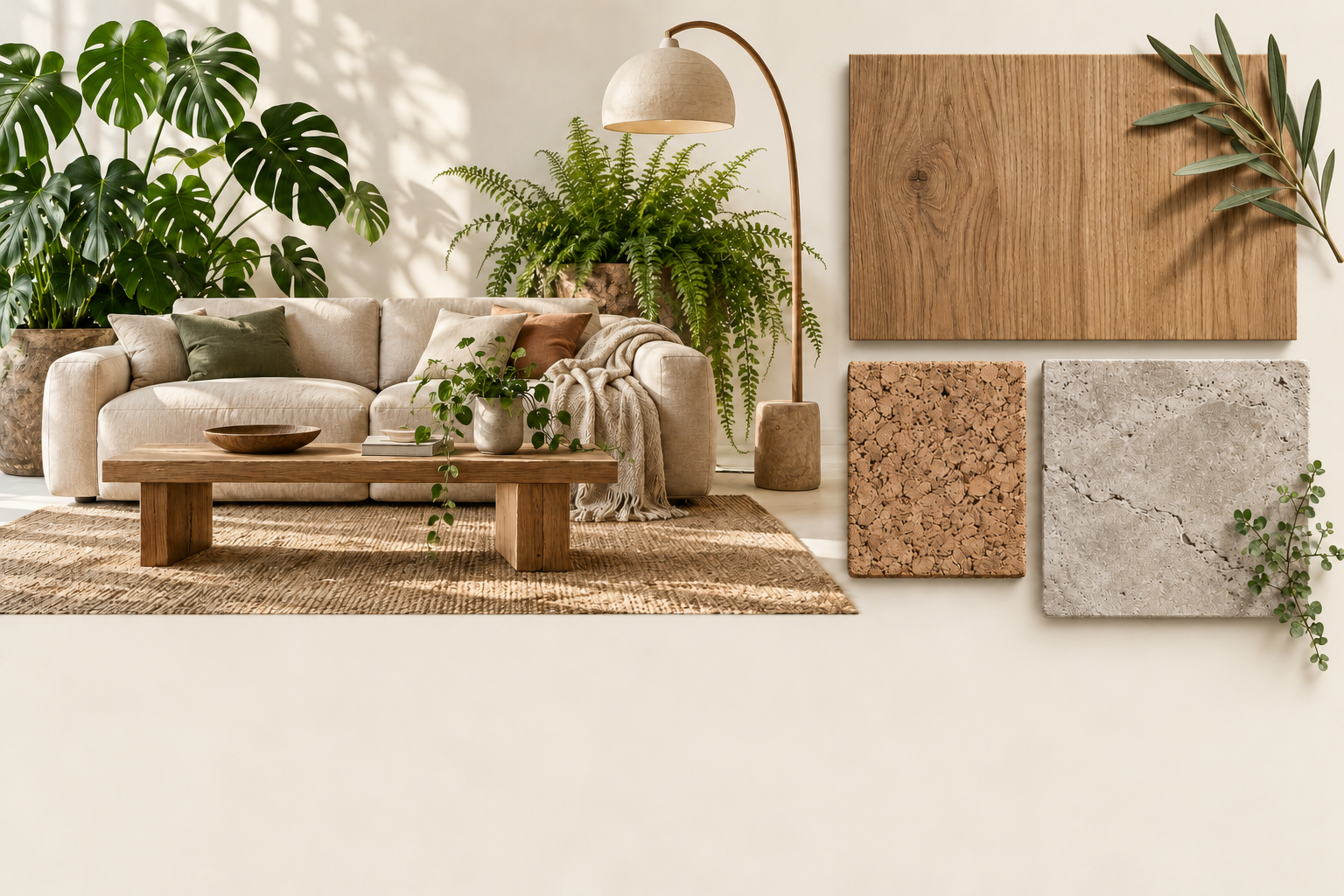 Biophilic Design original mood board