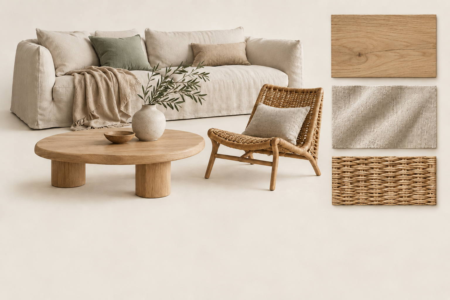 Natural Living original mood board
